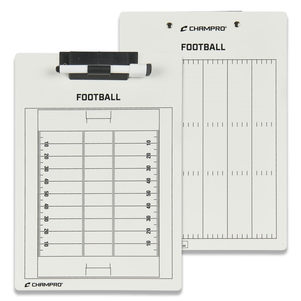 CHAMPRO FOOTBALL COACHES BOARD 12" X 9"