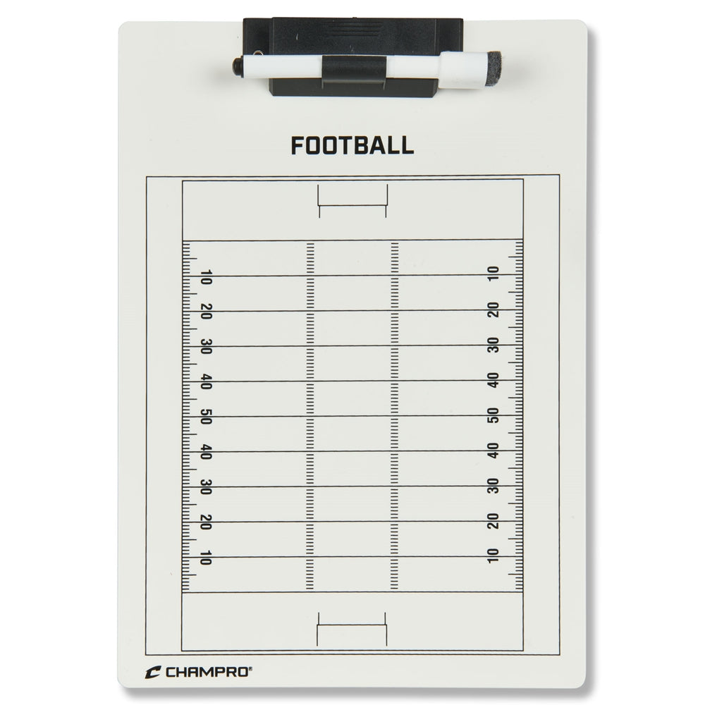 CHAMPRO FOOTBALL COACHES BOARD 12" X 9"
