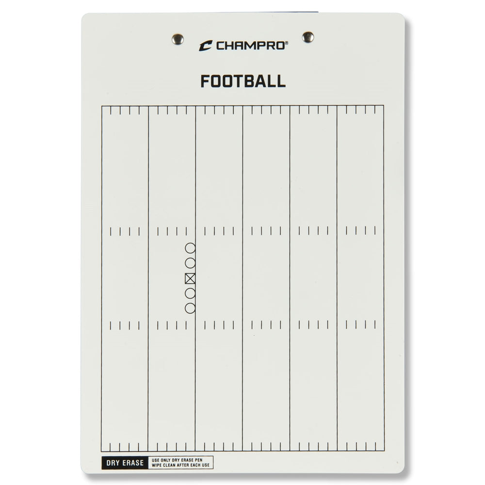 CHAMPRO FOOTBALL COACHES BOARD 12" X 9"