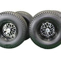 22x11.00-10 Turf tire with 10x7 Fusion Wheels for Golf Cart (Qty: 1)