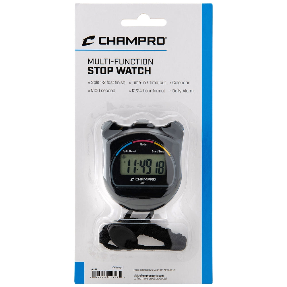 CHAMPRO BASKETBALL 6 DIGIT ALARM SPORT WATCH