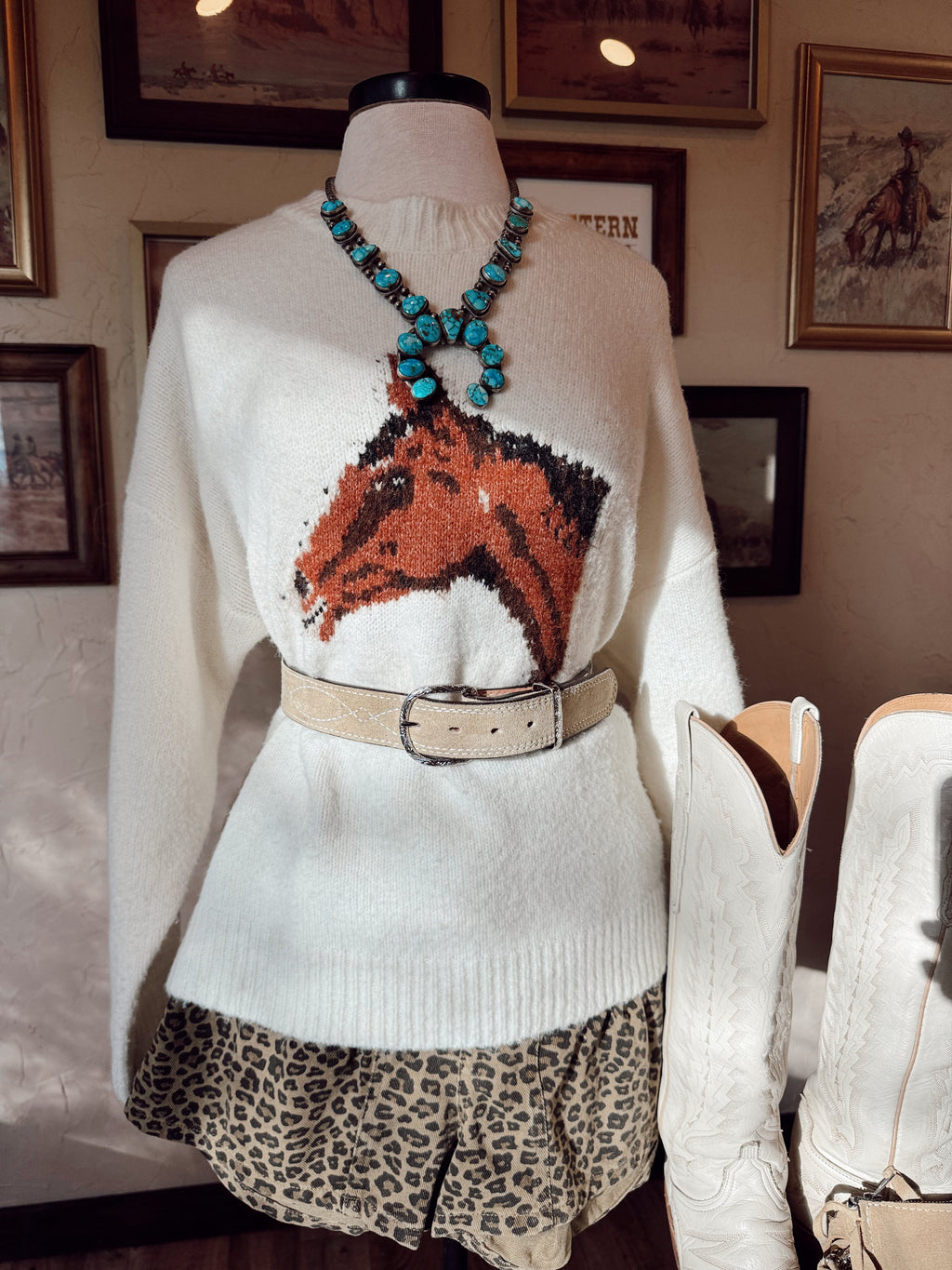 The Flicka Sweater SMALL