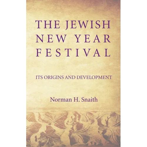 The Jewish New Year Festival - Paperback