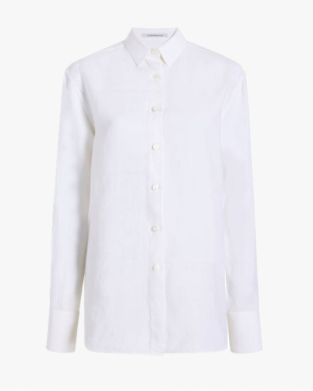 Linen Oversized Men's Shirt | White