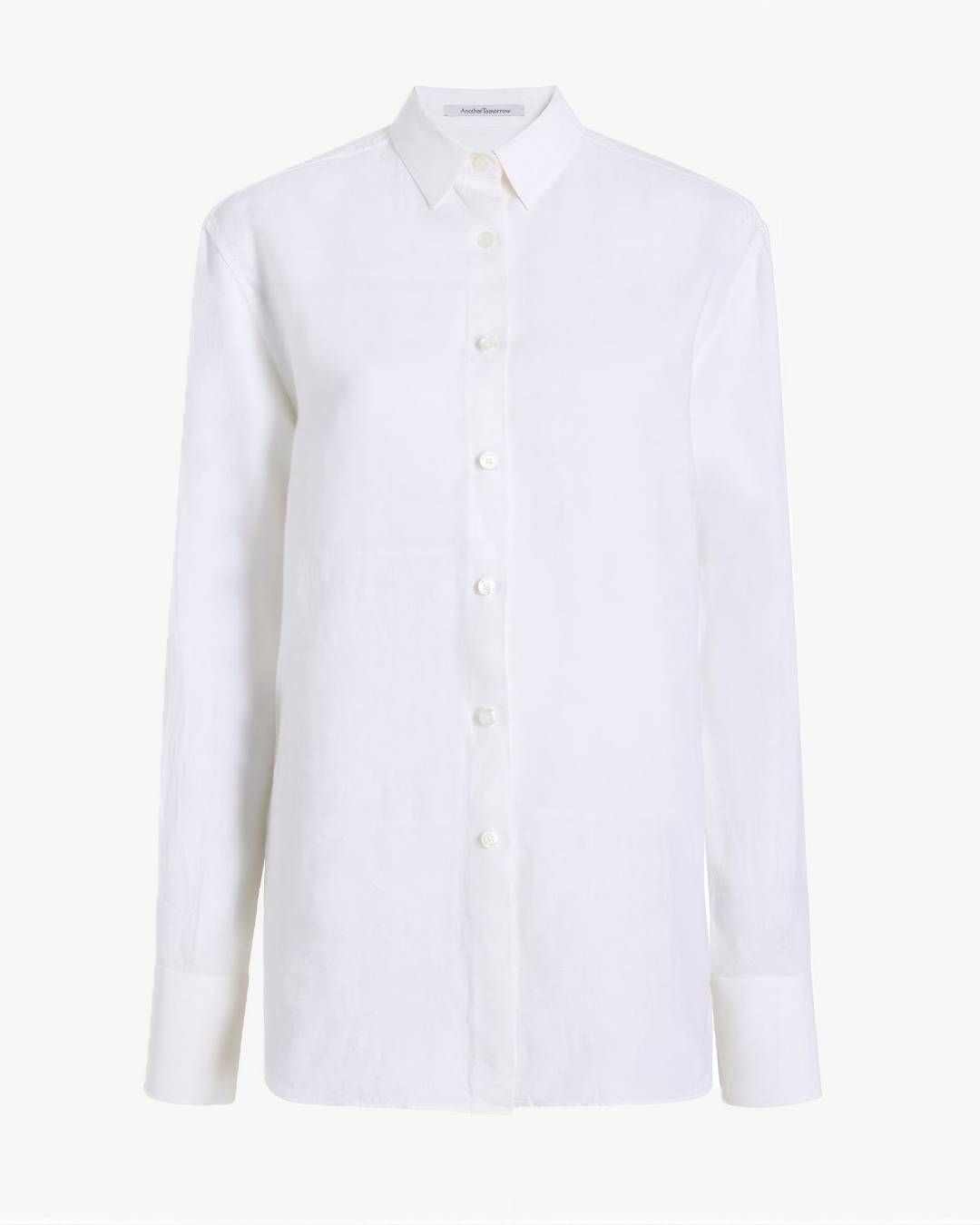 Linen Oversized Men's Shirt | White