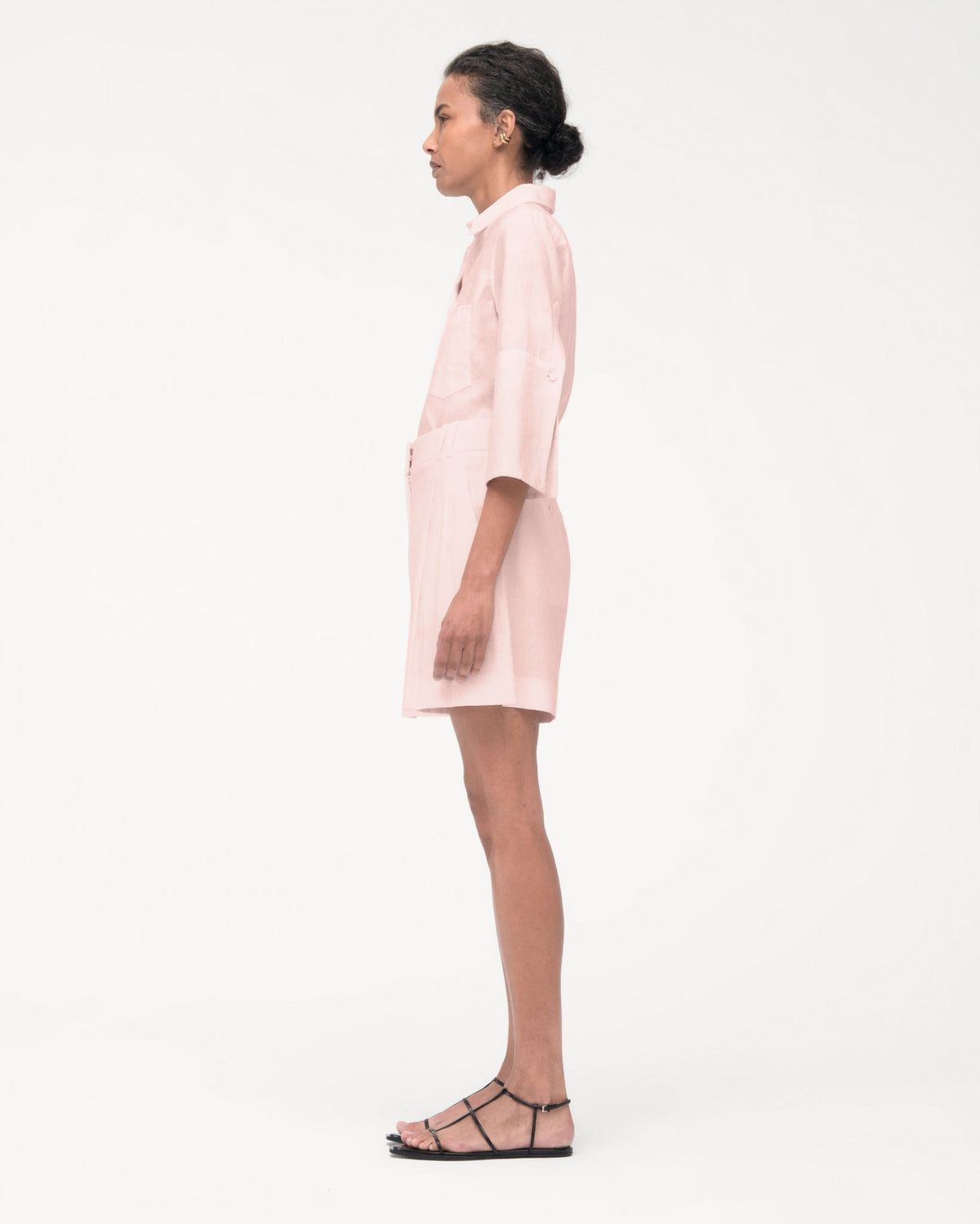 French Cuff Blouse | Quartz