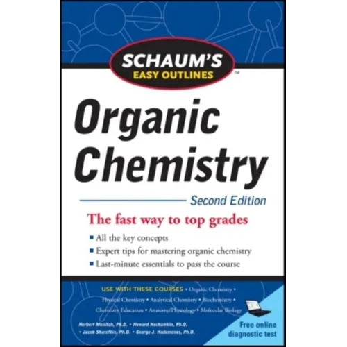 Schaum's Easy Outline of Organic Chemistry, Second Edition - Paperback