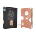 Niv, Teen Study Bible (for Life Issues You Face Every Day), Compact, Leathersoft, Peach, Comfort Print - Imitation Leather