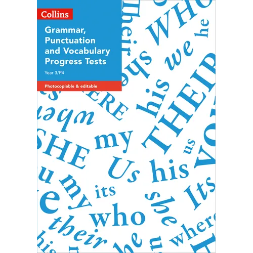 Year 3/P4 Grammar, Punctuation and Vocabulary Progress Tests - Paperback