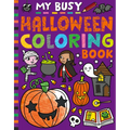 My Busy Halloween Coloring Book - Paperback