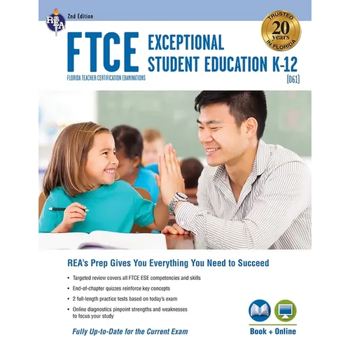 FTCE Exceptional Student Education K-12 (061) Book + Online 2e - Paperback
