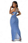 2 Piece Tube Top & Jumper Dress