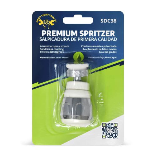 AERATOR-SWIVEL-CHROME/WHITE-08 05W