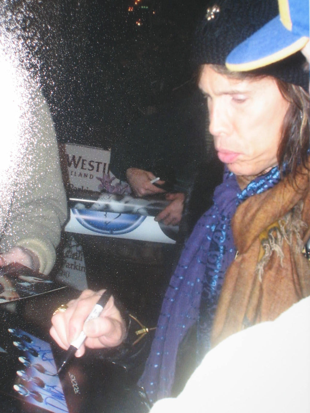 Aerosmith Steven Tyler Signed Autographed Guitar ACOA