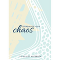 Coordinate Your Chaos To-Do List Notebook: 120 Pages Lined Undated To-Do List Organizer with Priority Lists (Medium A5 - 5.83X8.27 - Blue Starfish) - Paperback