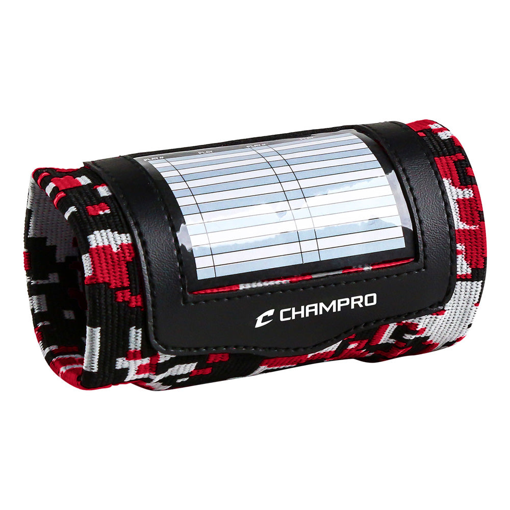 CHAMPRO FOOTBALL WRISTBAND PLAYBOOK