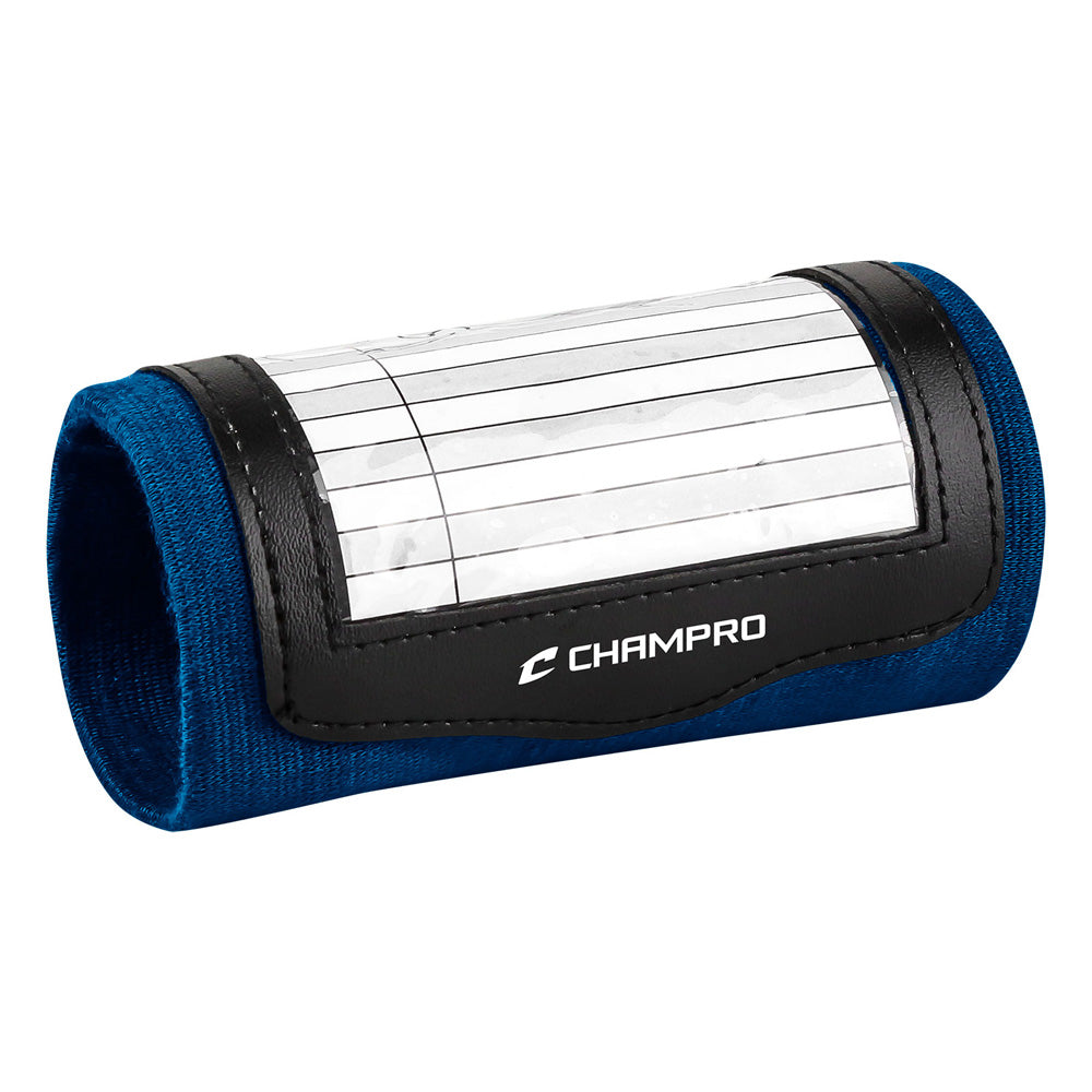 CHAMPRO FOOTBALL WRISTBAND PLAYBOOK
