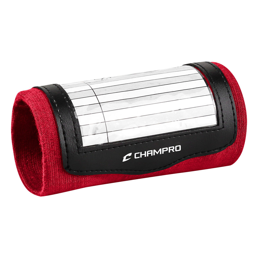 CHAMPRO FOOTBALL WRISTBAND PLAYBOOK