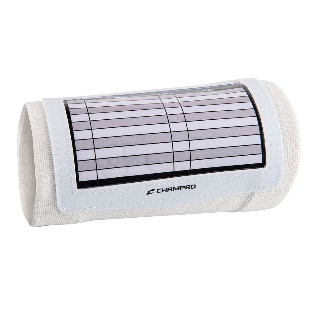 CHAMPRO FOOTBALL WRISTBAND PLAYBOOK