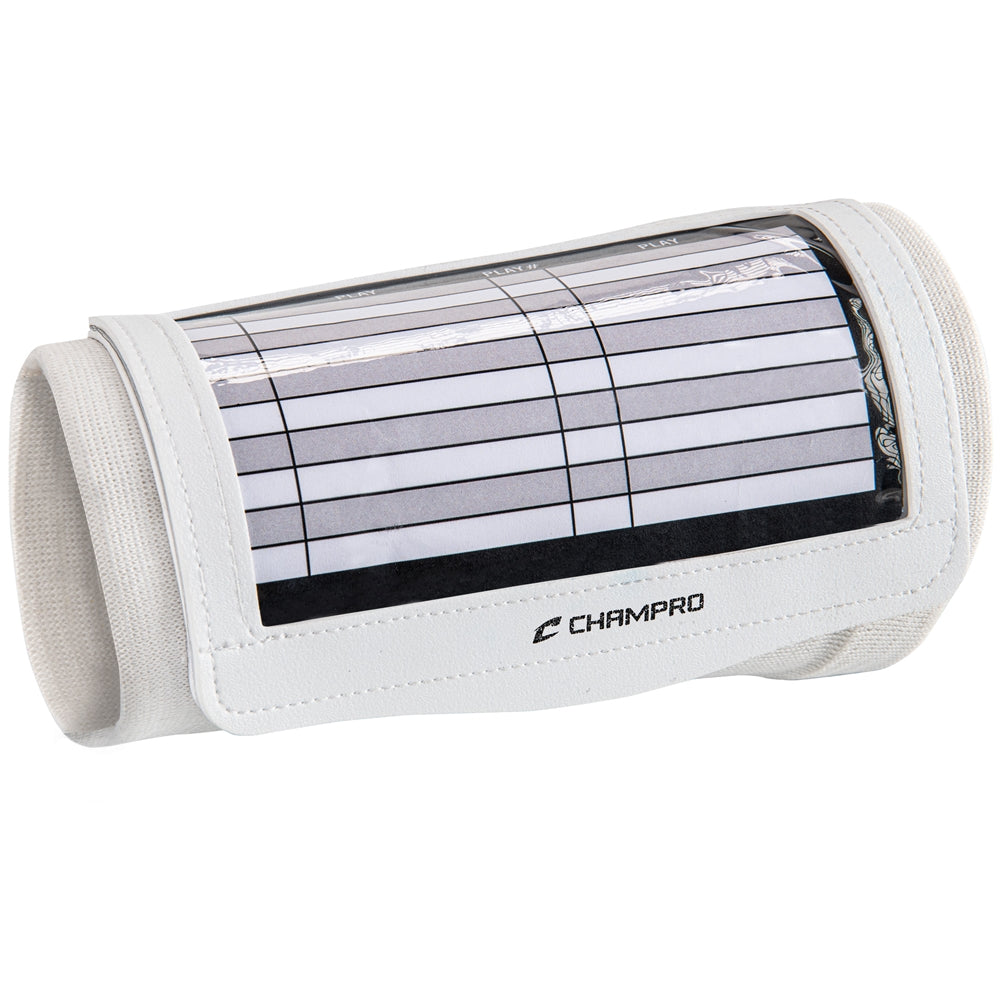CHAMPRO FOOTBALL WRISTBAND PLAYBOOKS
