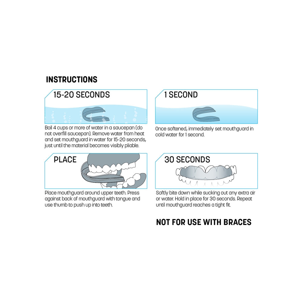 CHAMPRO FOOTBALL MOUTHGUARD WITH OUT STRAP