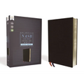 Nasb, Thinline Bible, Giant Print, Bonded Leather, Black, Red Letter Edition, 1995 Text, Comfort Print - Bonded Leather