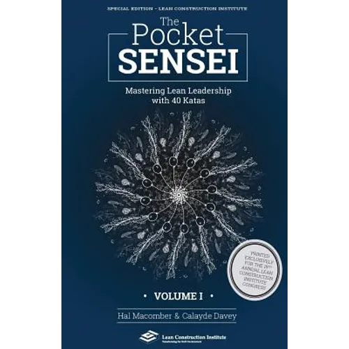 The Pocket Sensei - Volume 1 - Special Edition: Mastering Lean Leadership - Paperback
