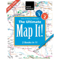 Rand McNally: The Ultimate Map It!(tm) Seek & Find Atlas of Brainy Challenges - Mass Market Paperbound