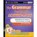 The Grammar Teacher's Activity-A-Day: 180 Ready-To-Use Lessons to Teach Grammar and Usage - Paperback