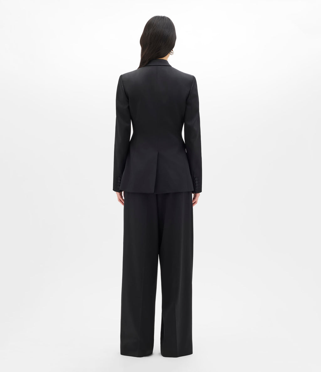 Seamed Waist Jacket | Black