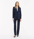 Single Button Jacket | Navy