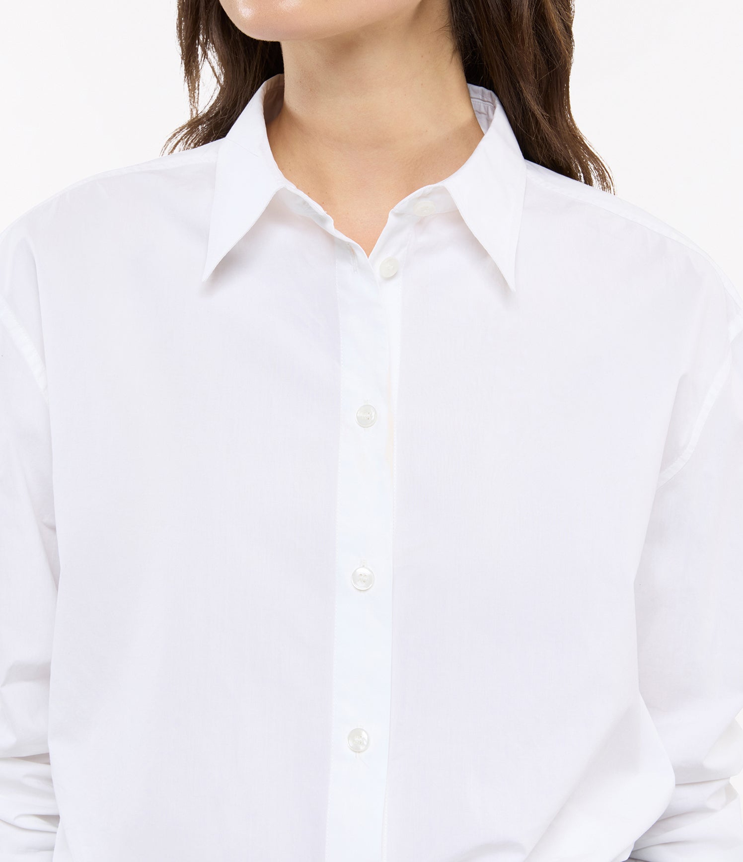 Oversized Men’s Shirt | White