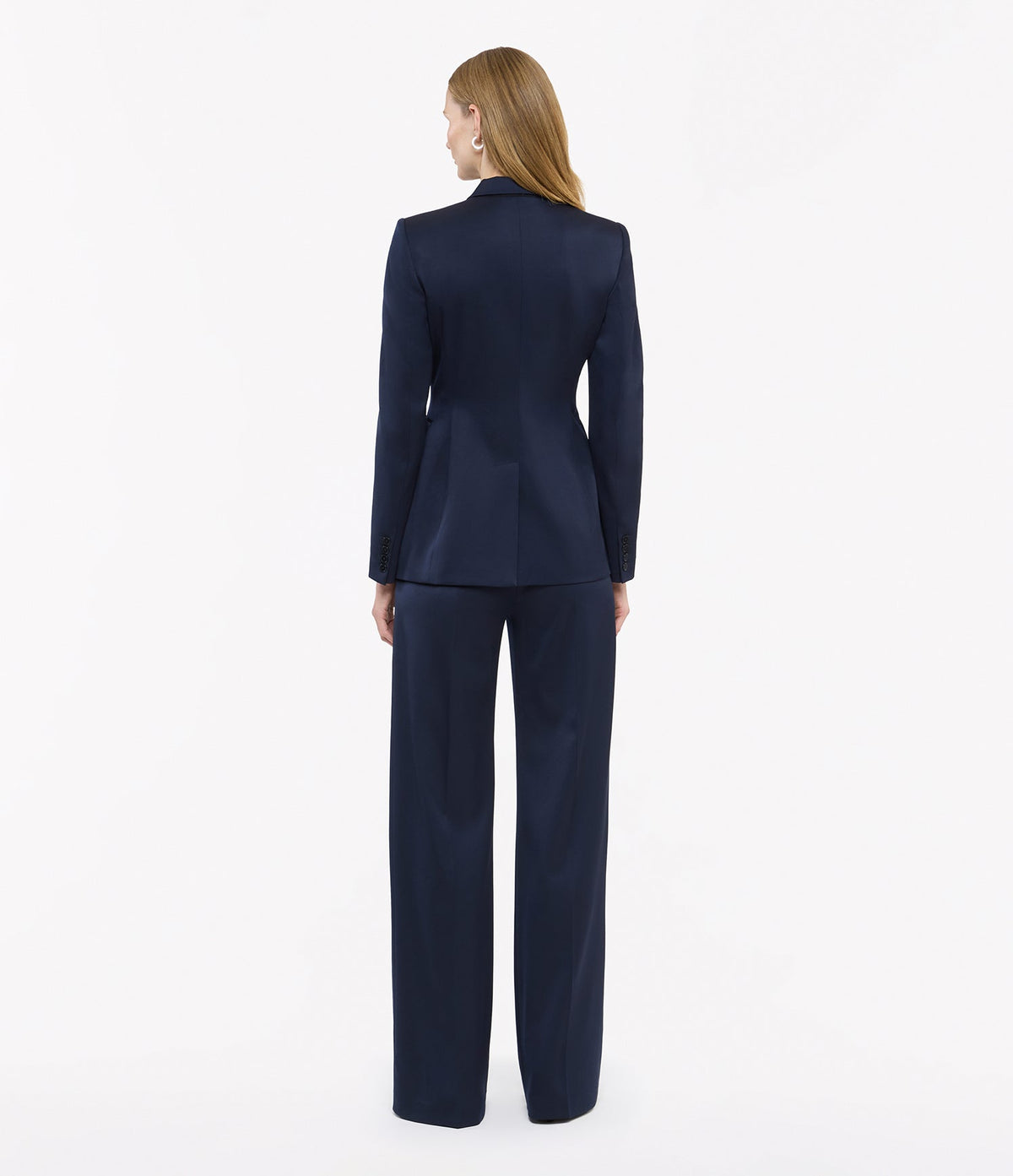 Seamed Waist Jacket | Navy