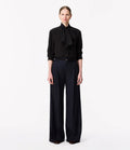 Signature Bow Blouse | Black
