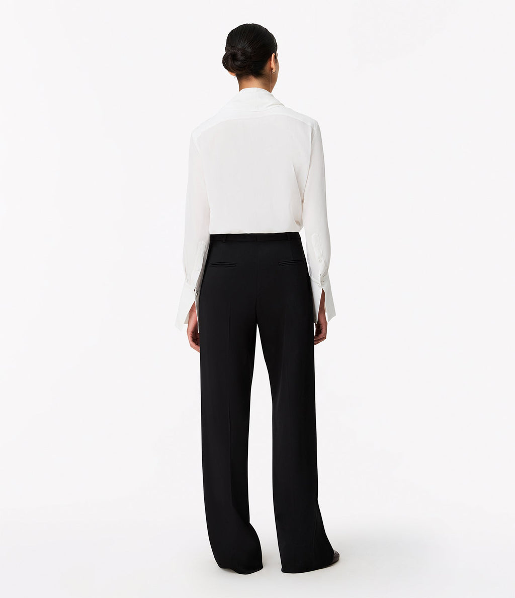 Signature Bow Blouse | Off White