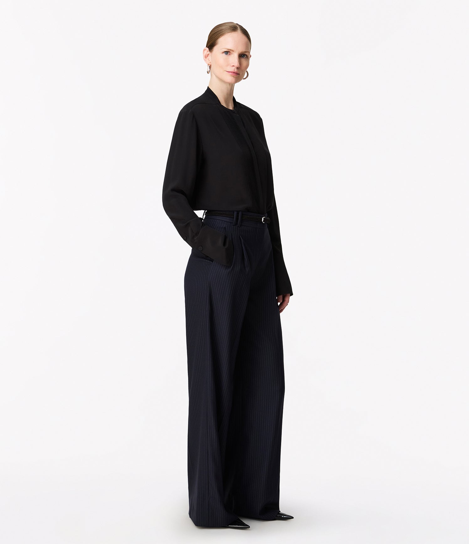 Tuxedo Shirt | Black