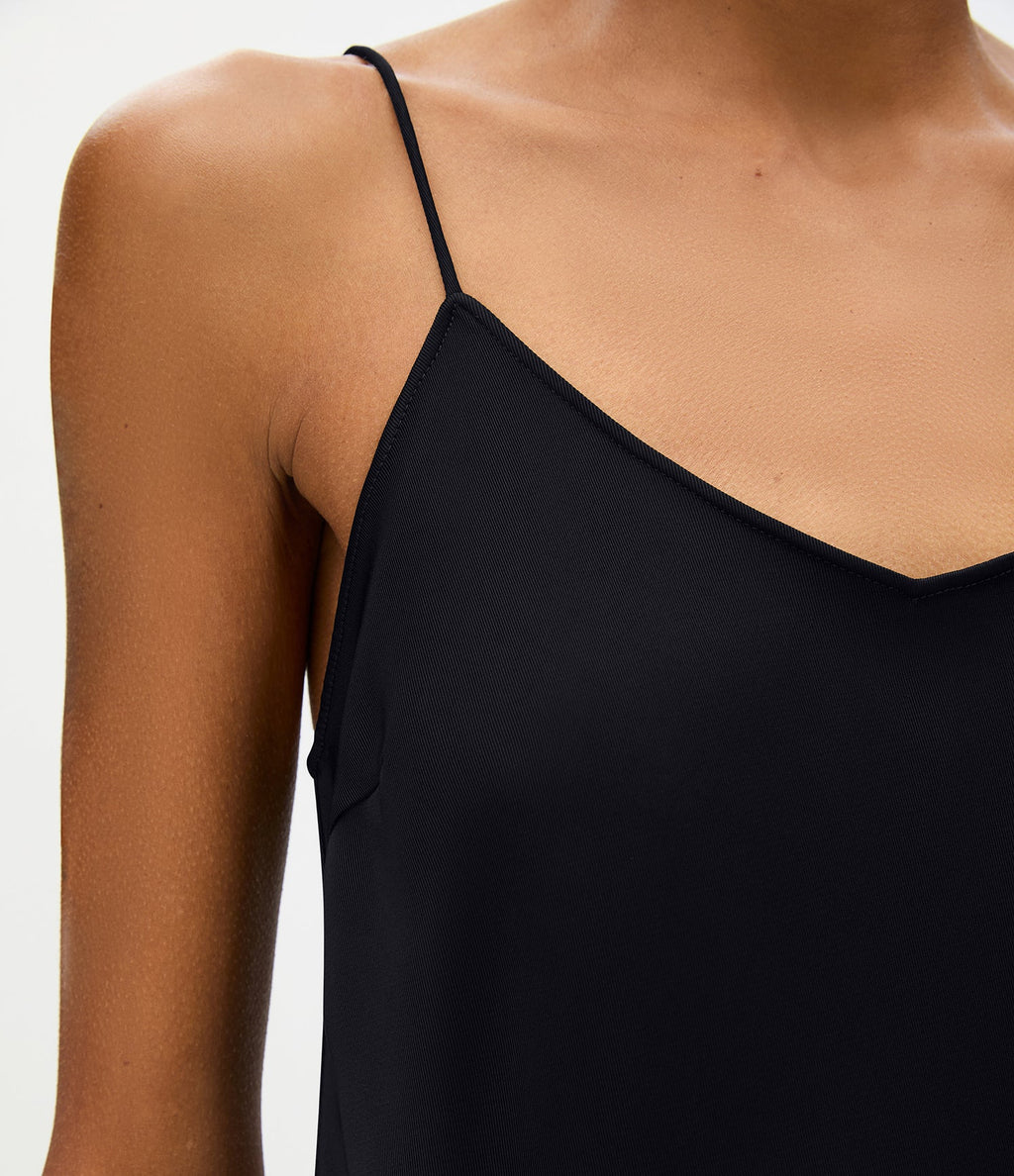 Satin Gown | Black