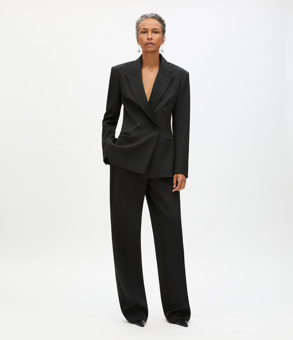 Tuxedo Suit Jacket | Black