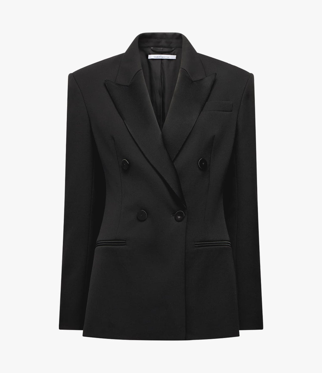Tuxedo Suit Jacket | Black