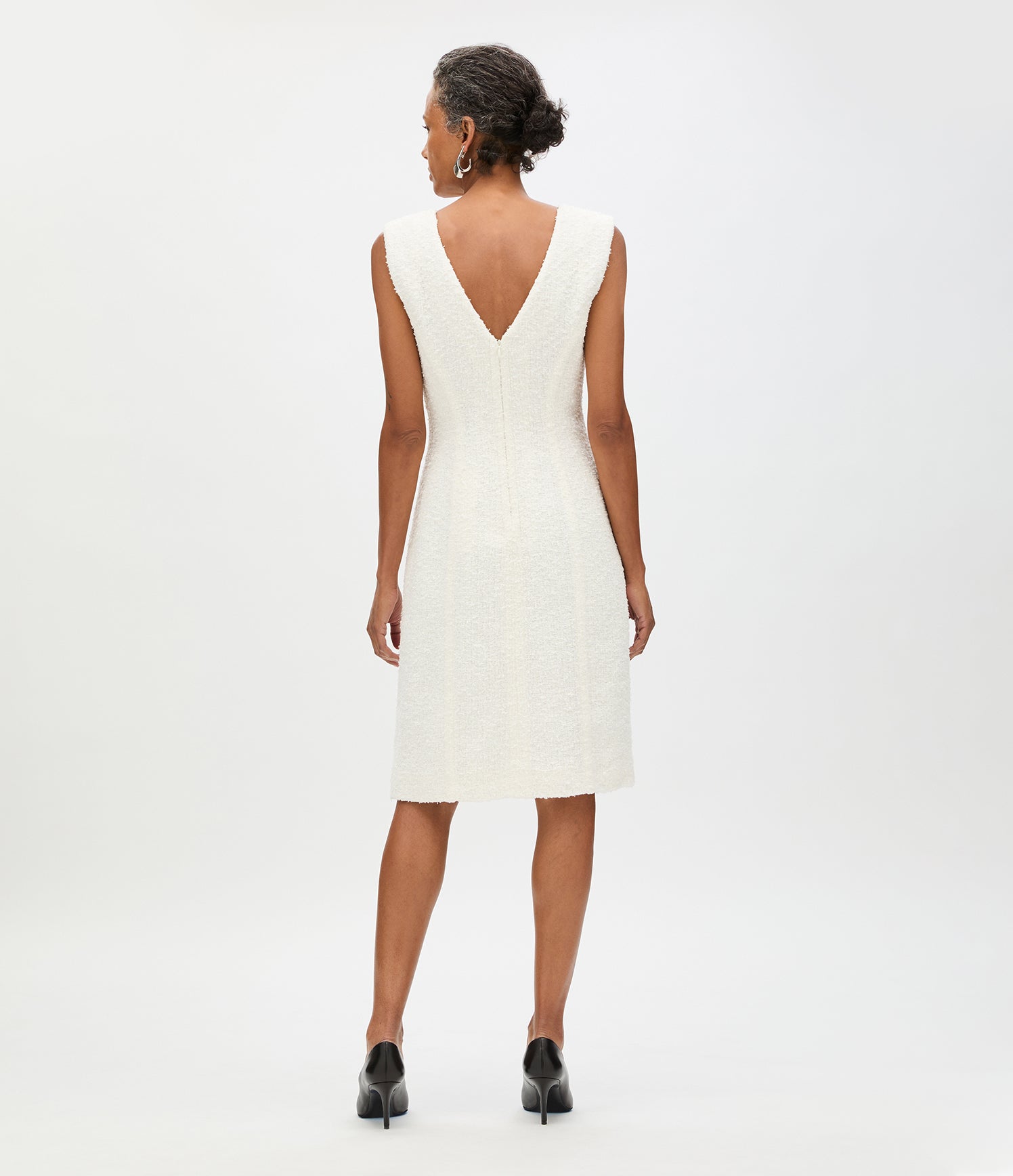 Tweed Dress | Cream