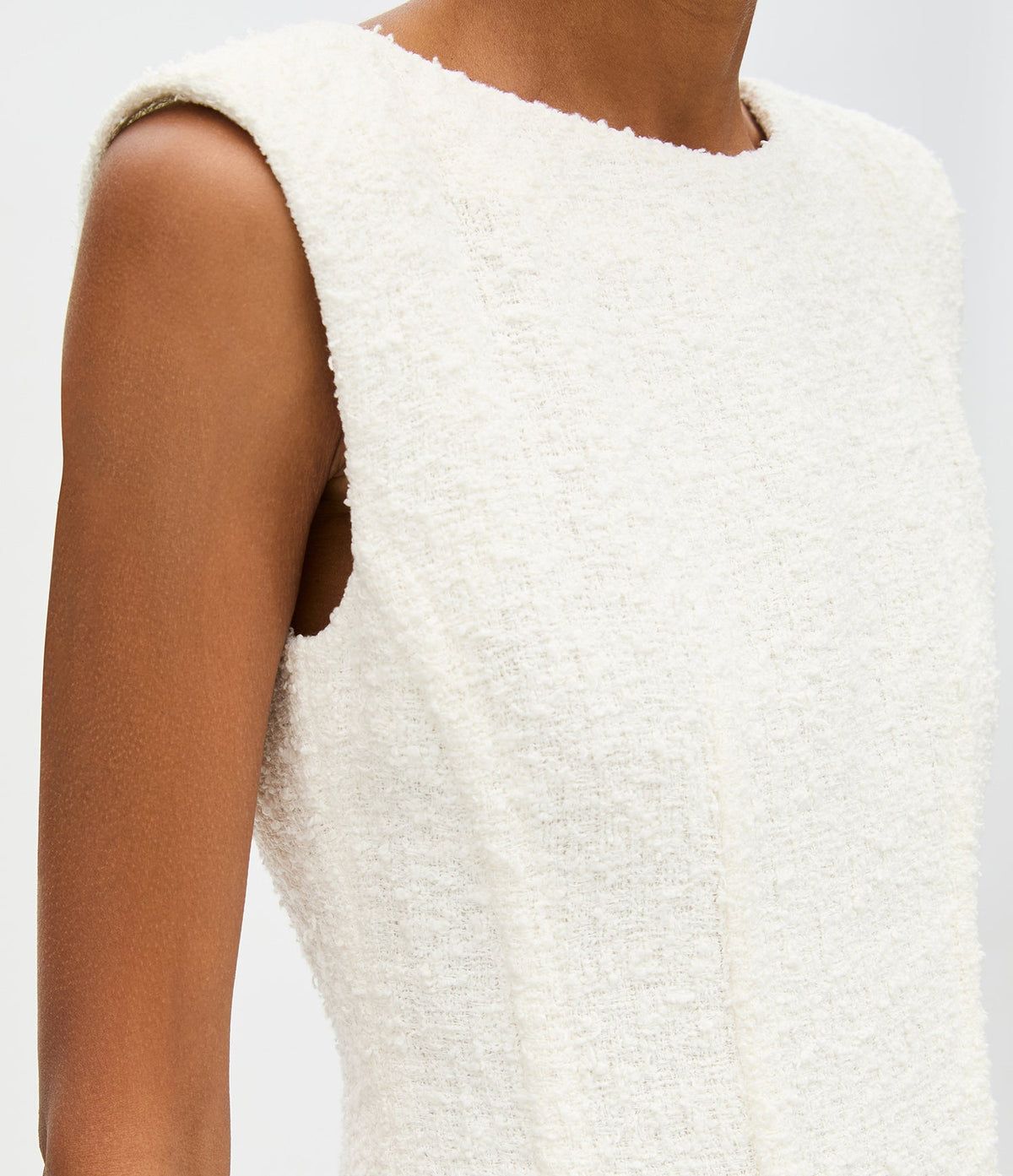 Tweed Dress | Cream