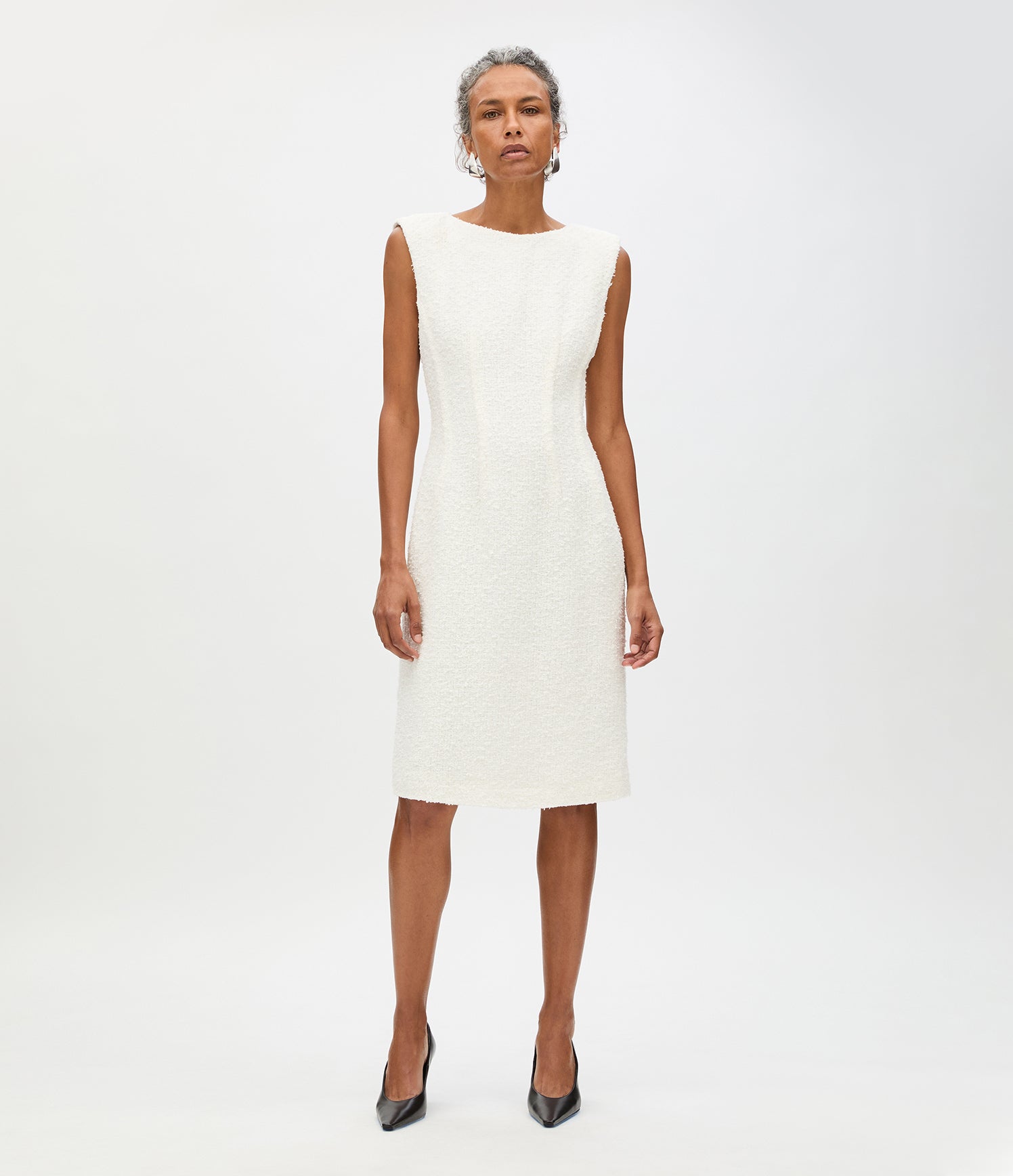 Tweed Dress | Cream