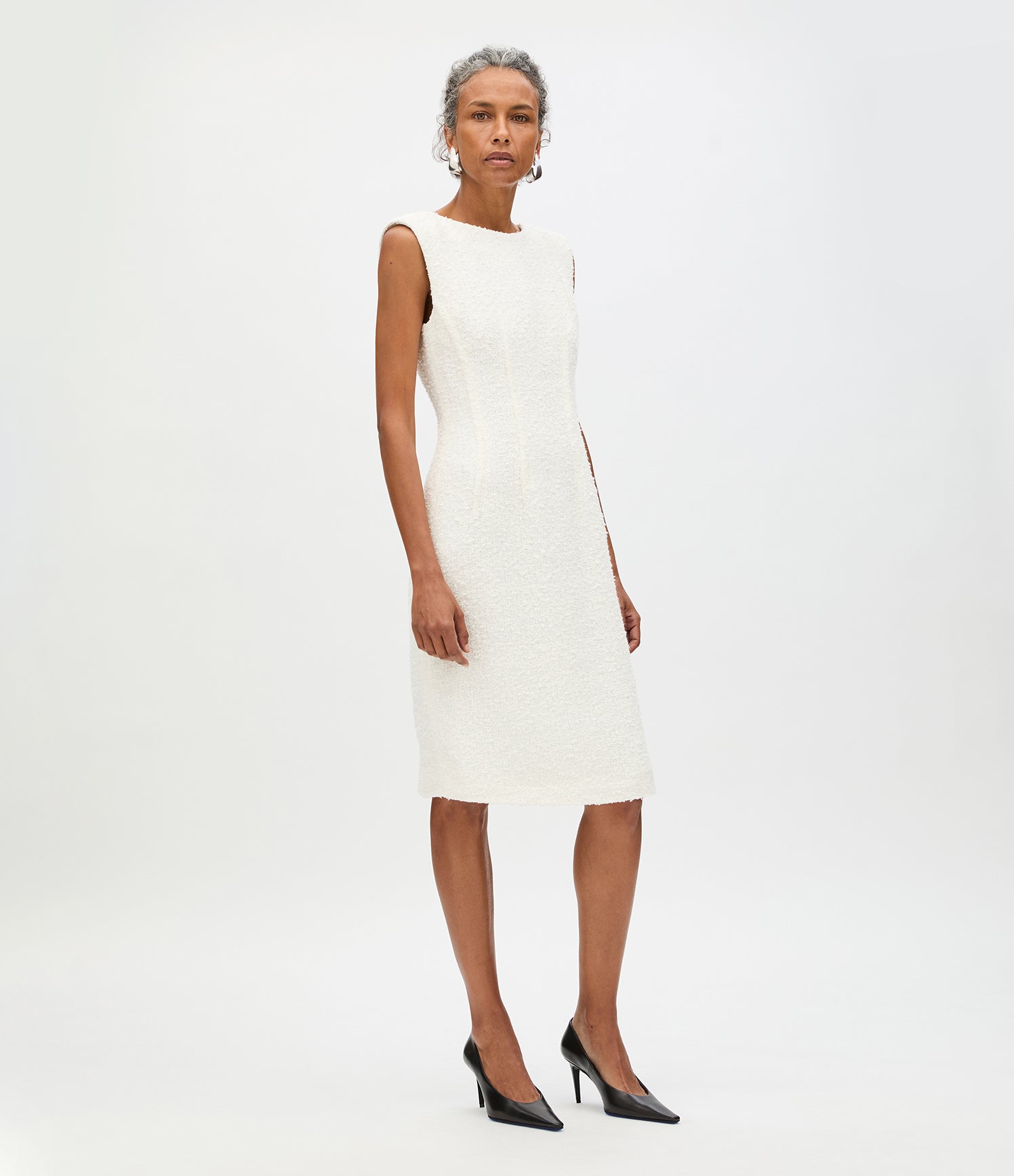 Tweed Dress | Cream