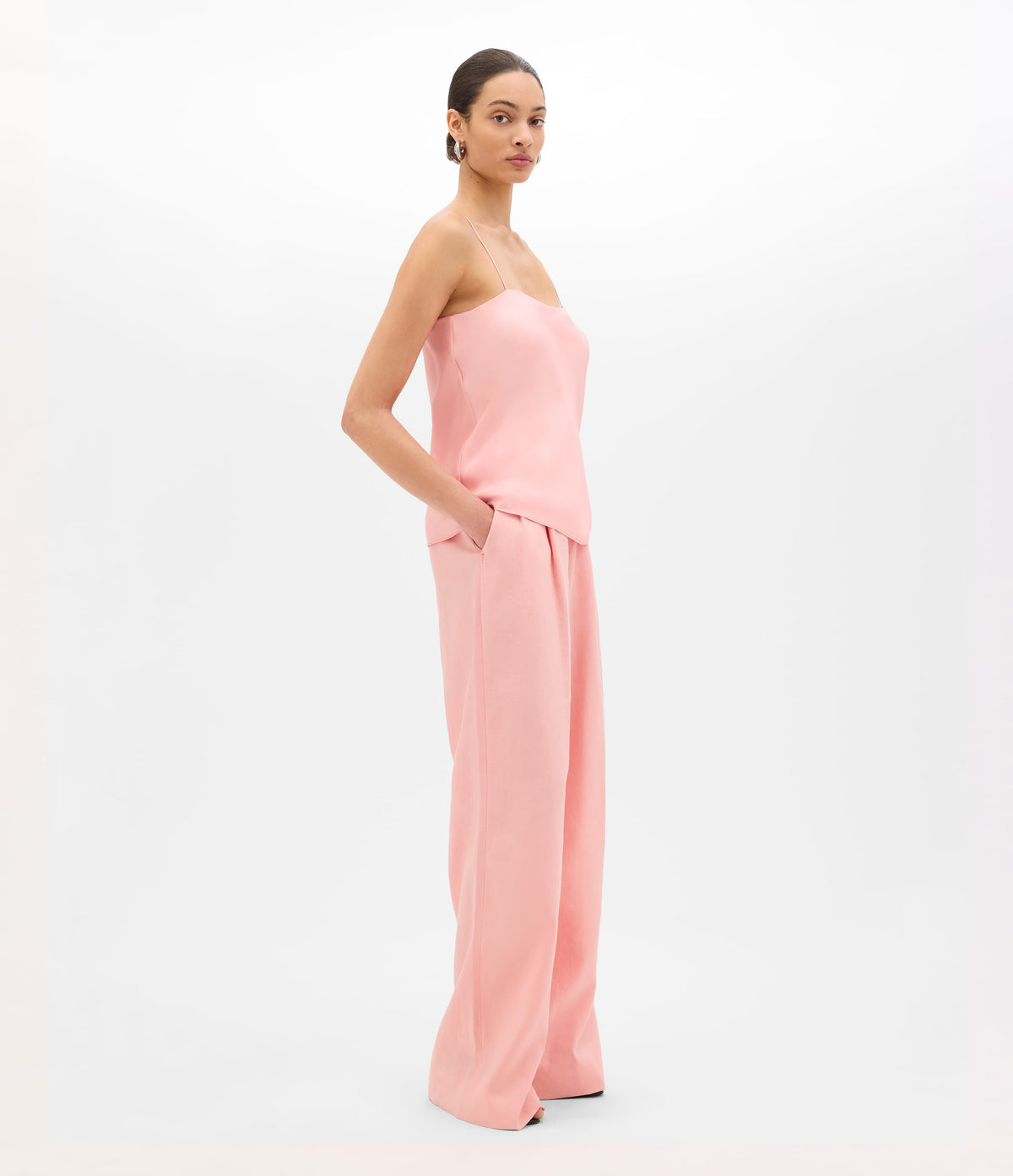 Silk Camisole | Seashell Pink