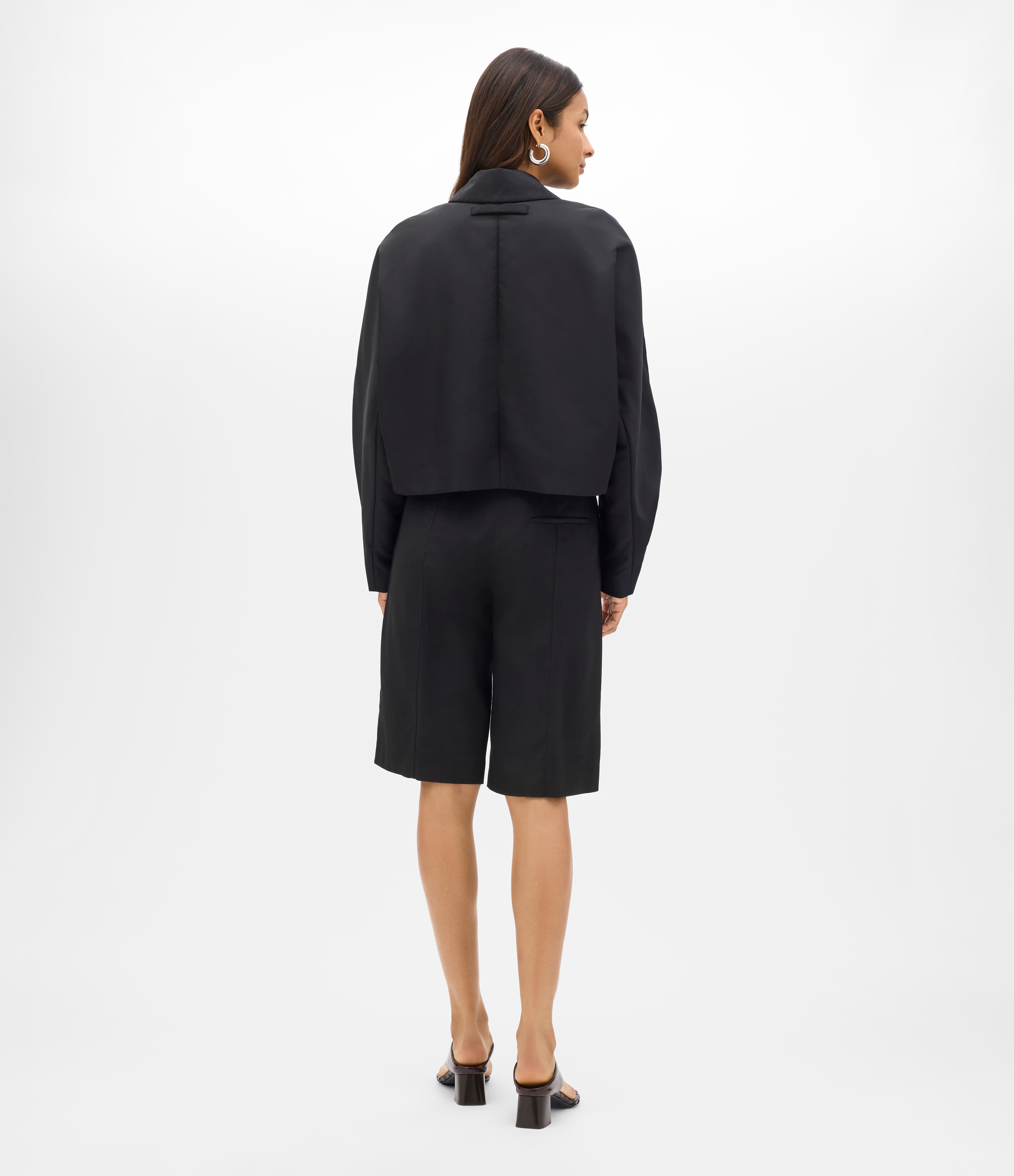 Short Balmacaan | Black