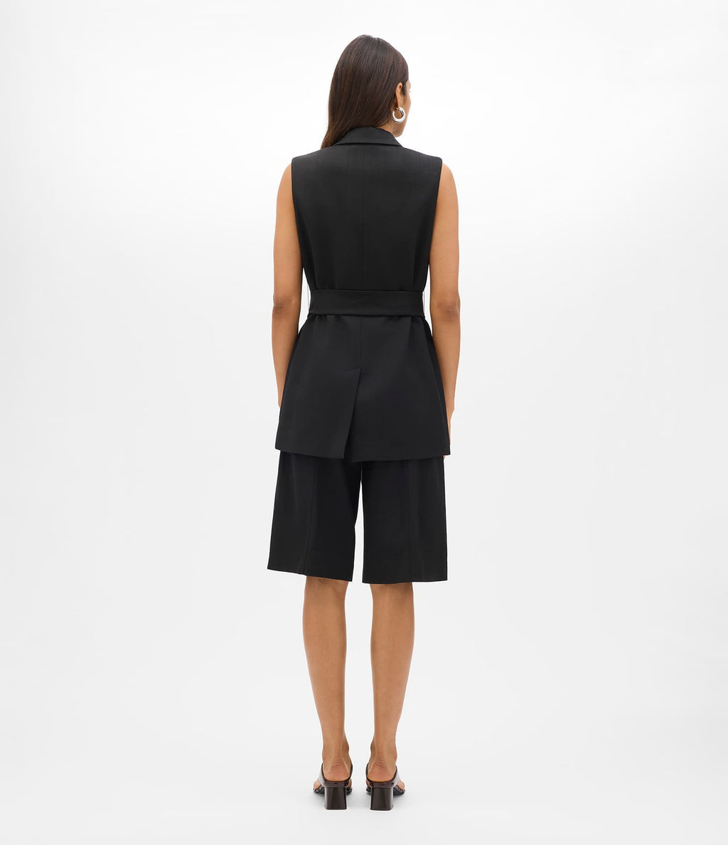 Easy Tie Vest | Black