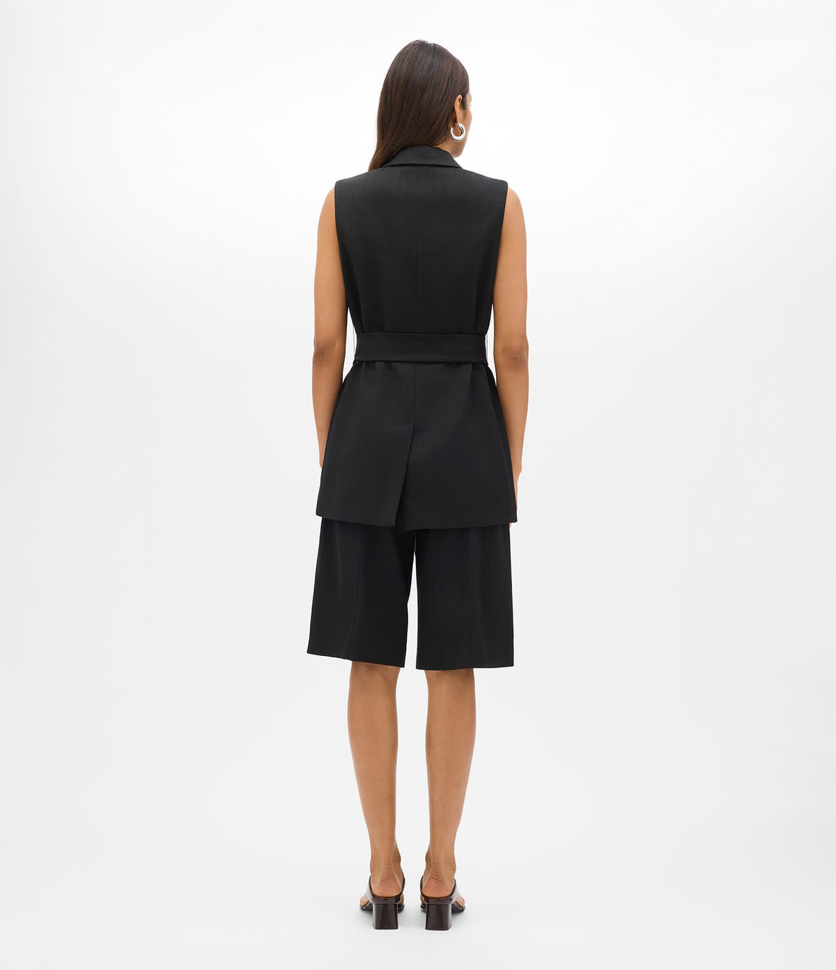 Easy Tie Vest | Black