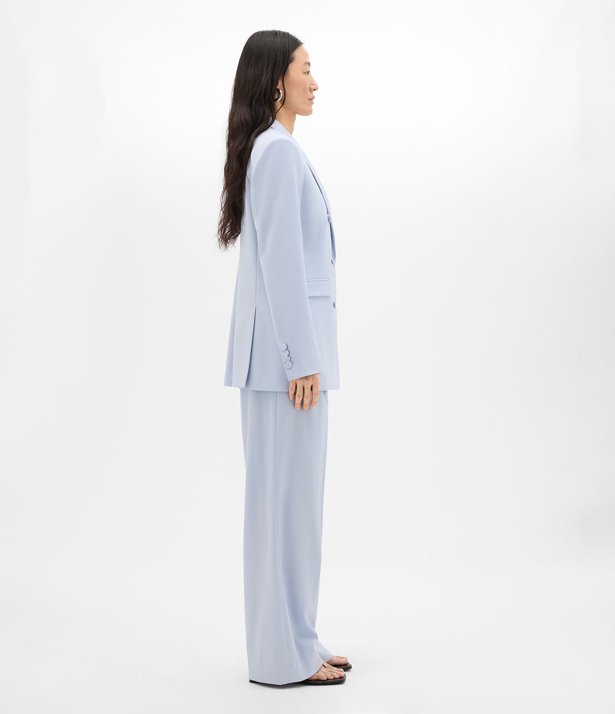 Double Breasted Jacket | Sky
