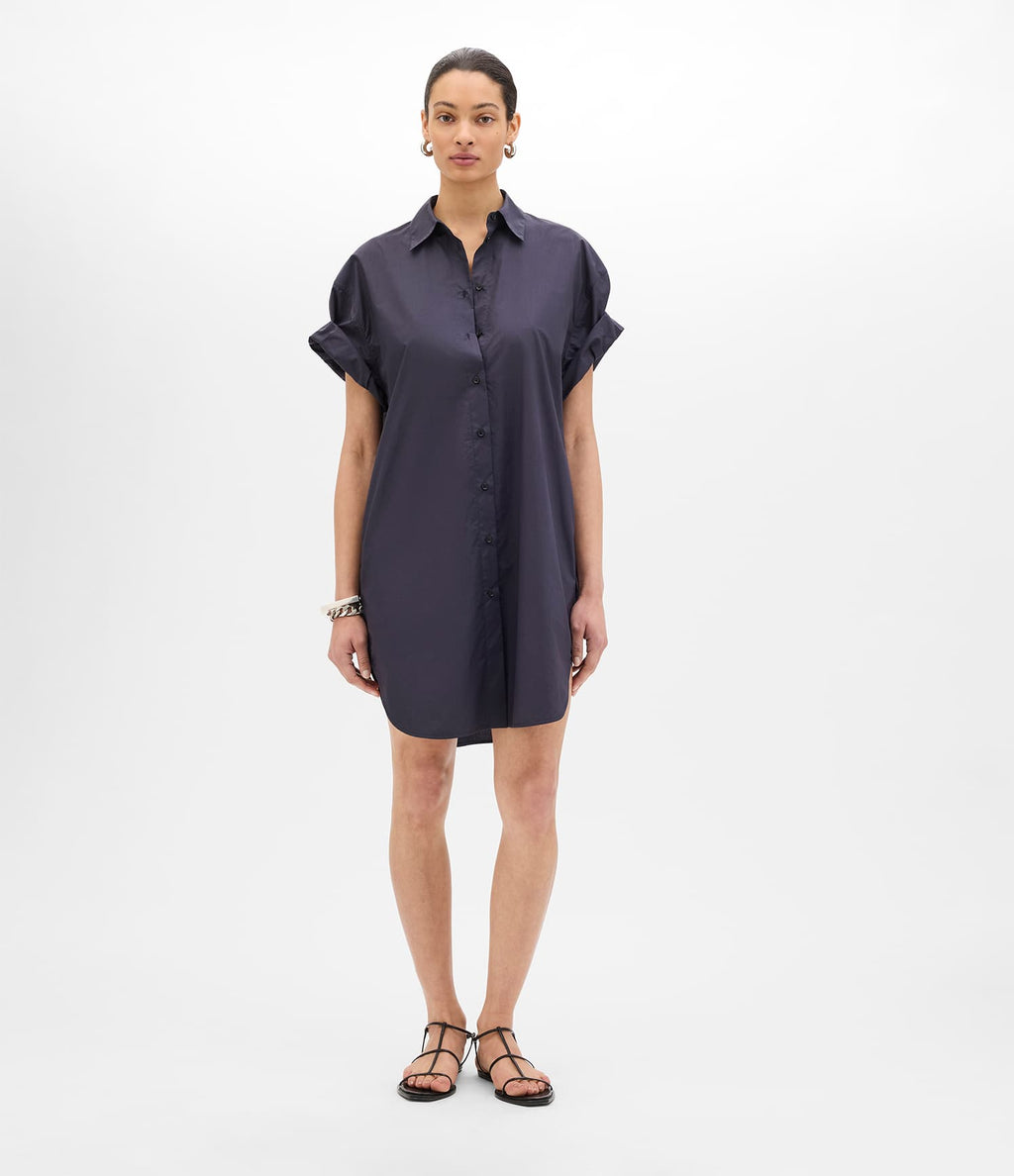 Short Shirt Dress | Midnight