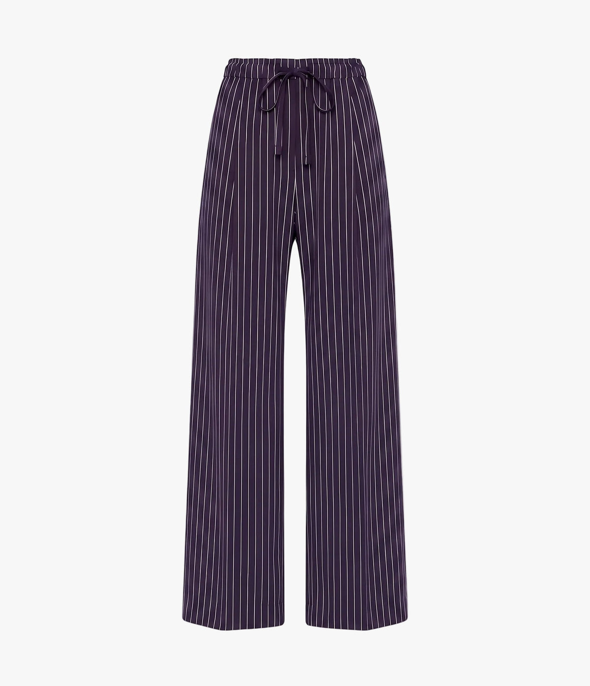Drawcord Pant | Navy/White Stripe